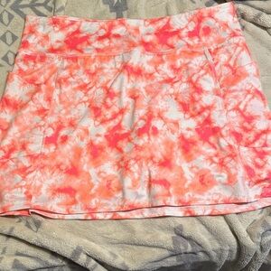 RBX Women's Orange and White Skort